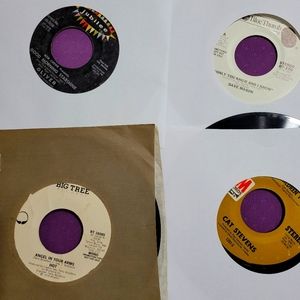 Lot Of 6 random 45s ; see pics, these are in excellent condition!!